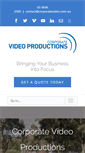 Mobile Screenshot of corporatevideo.com.au